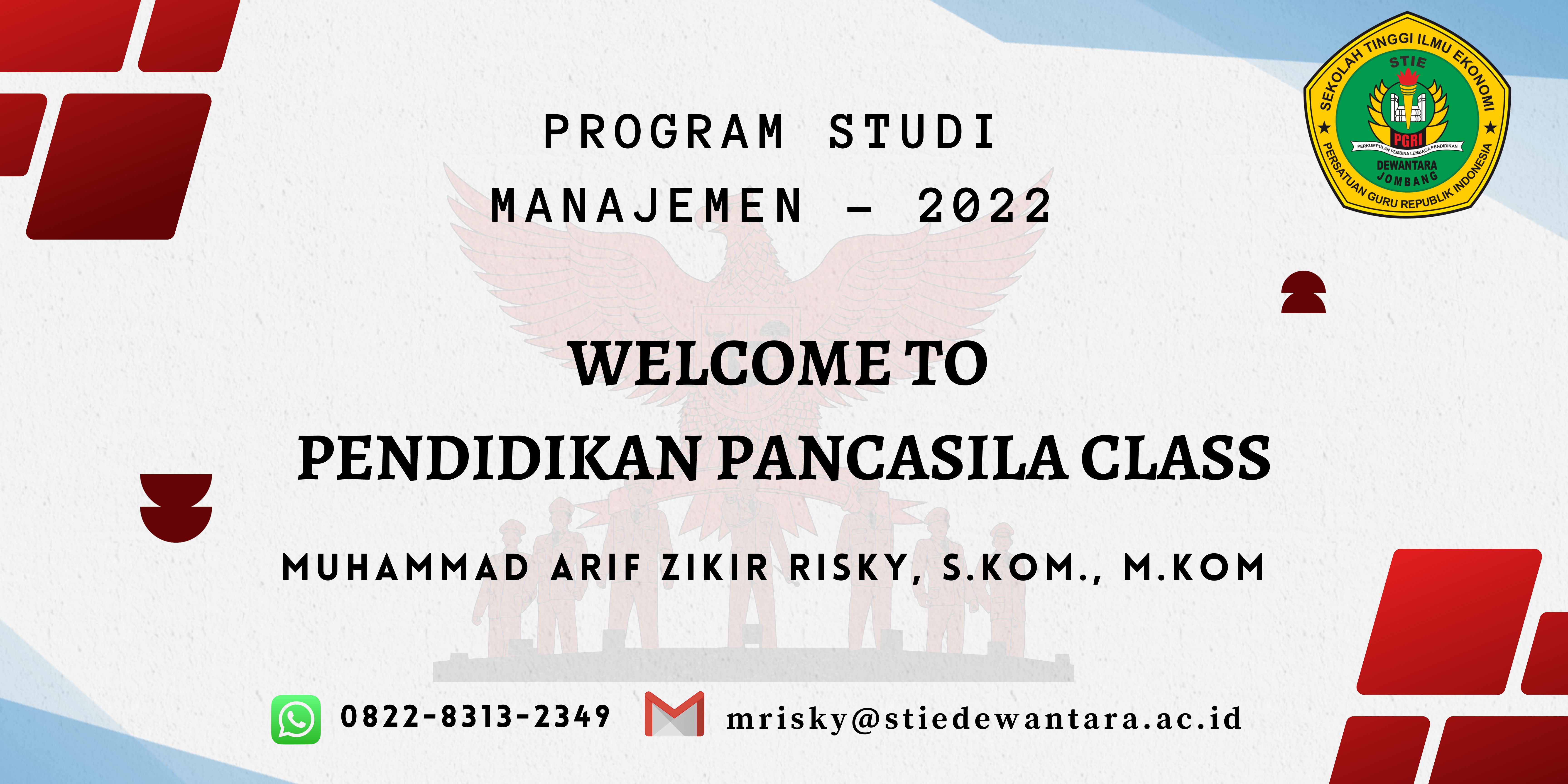 Pendidikan Pancasila  (B2)