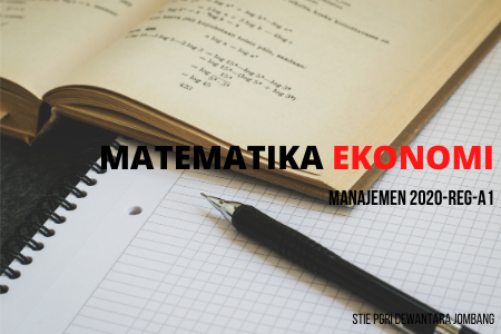 Matematika Ekonomi KP-1