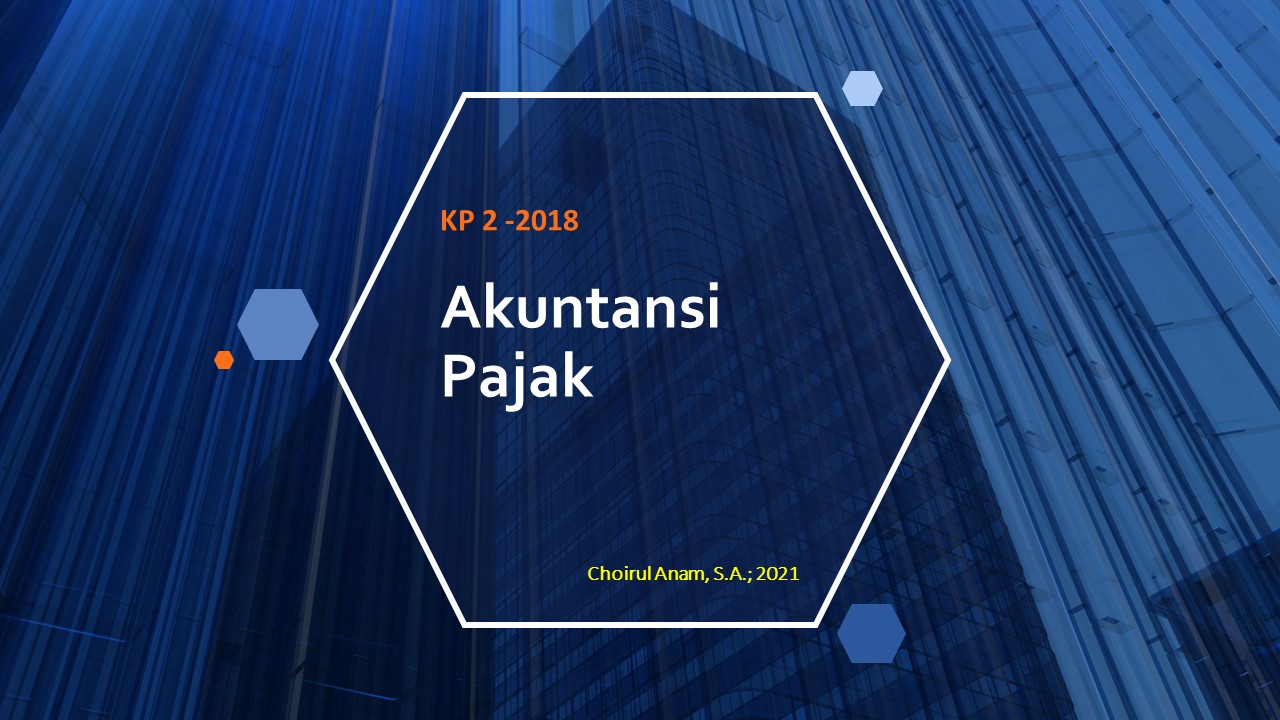 Akuntansi Pajak (KP 2-2018)